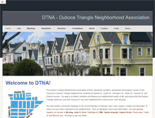 Tablet Screenshot of dtna.org